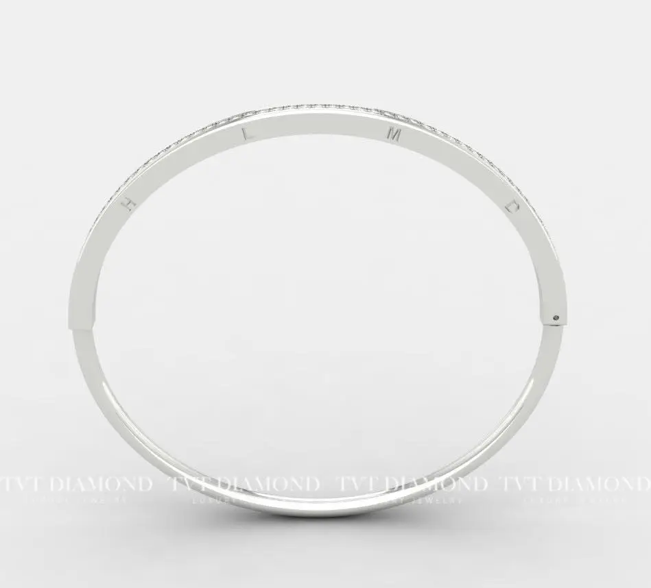 Lắc tay kim cương thiết kế theo phong cách cá nhân hoá được thực hiện bởi TVT Diamond